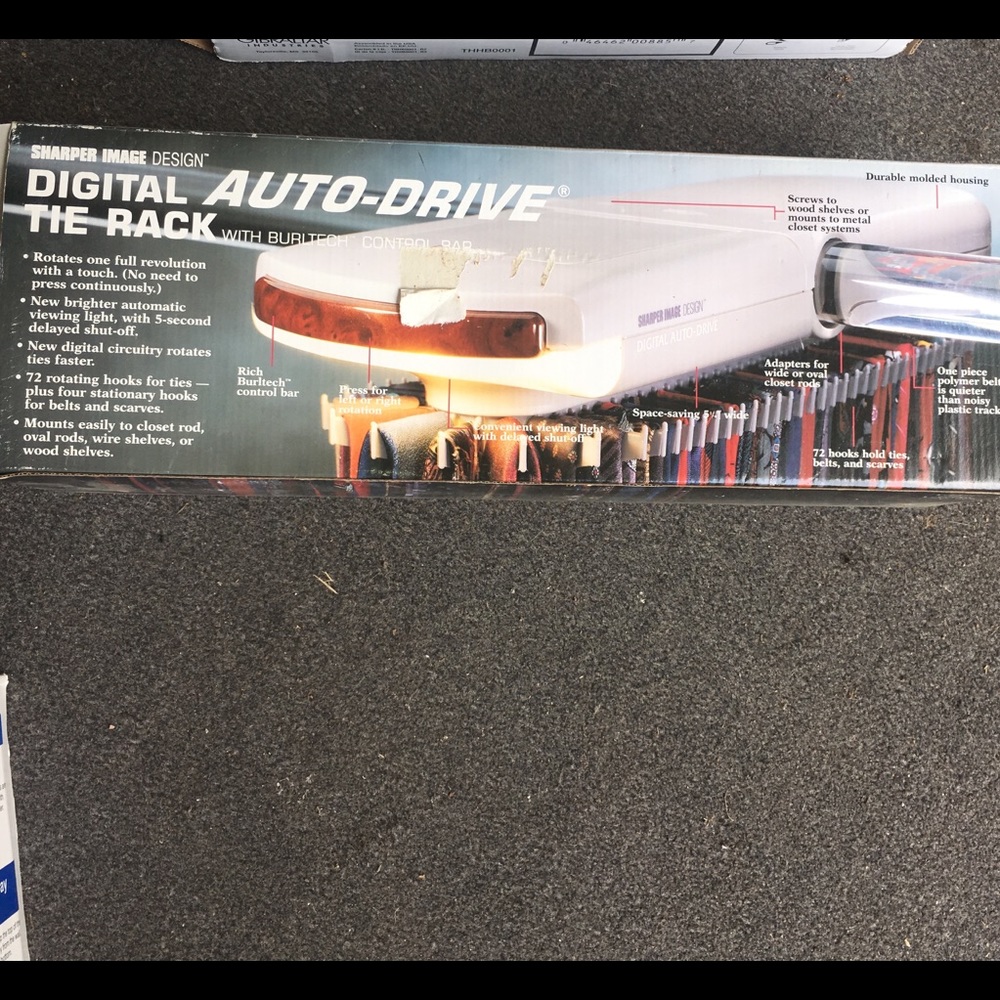 Digital auto drive tie rack